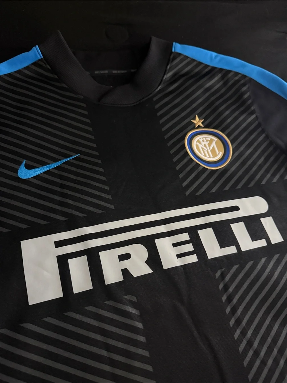 VINTAGE Inter Milan 🇮🇹 2014-15 Nike Long Sleeve Warmup Training Top